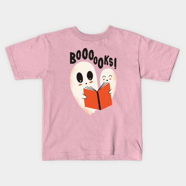 Ghosts Readings Books Kids T-Shirt by Ghost Of A Chance 